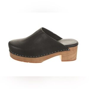 Charlotte Stone Martino Clogs LIKE NEW, Black, Size 8